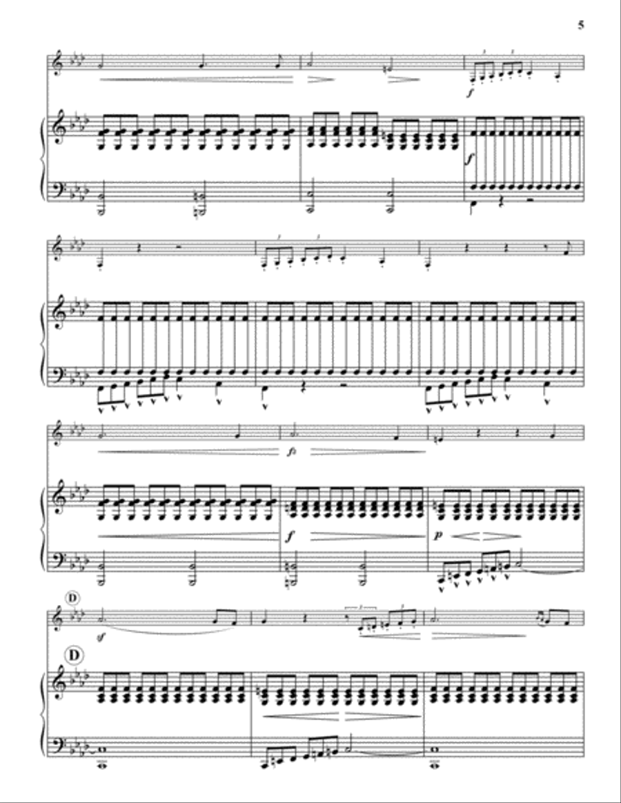Erste Fantasie Piano Accompaniment scores gallery preview page 5