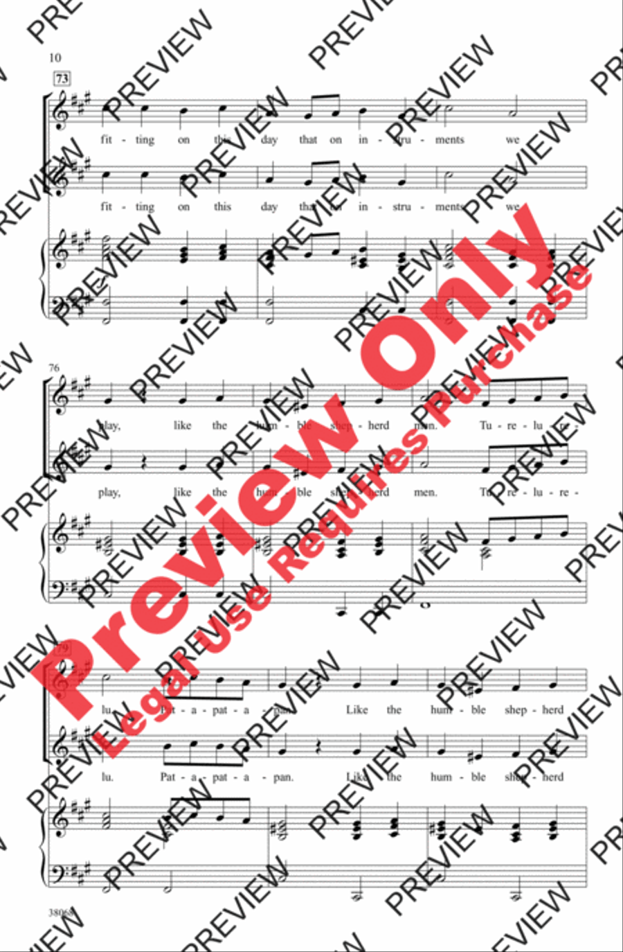 Two French Noels 2-Part scores gallery preview page 20