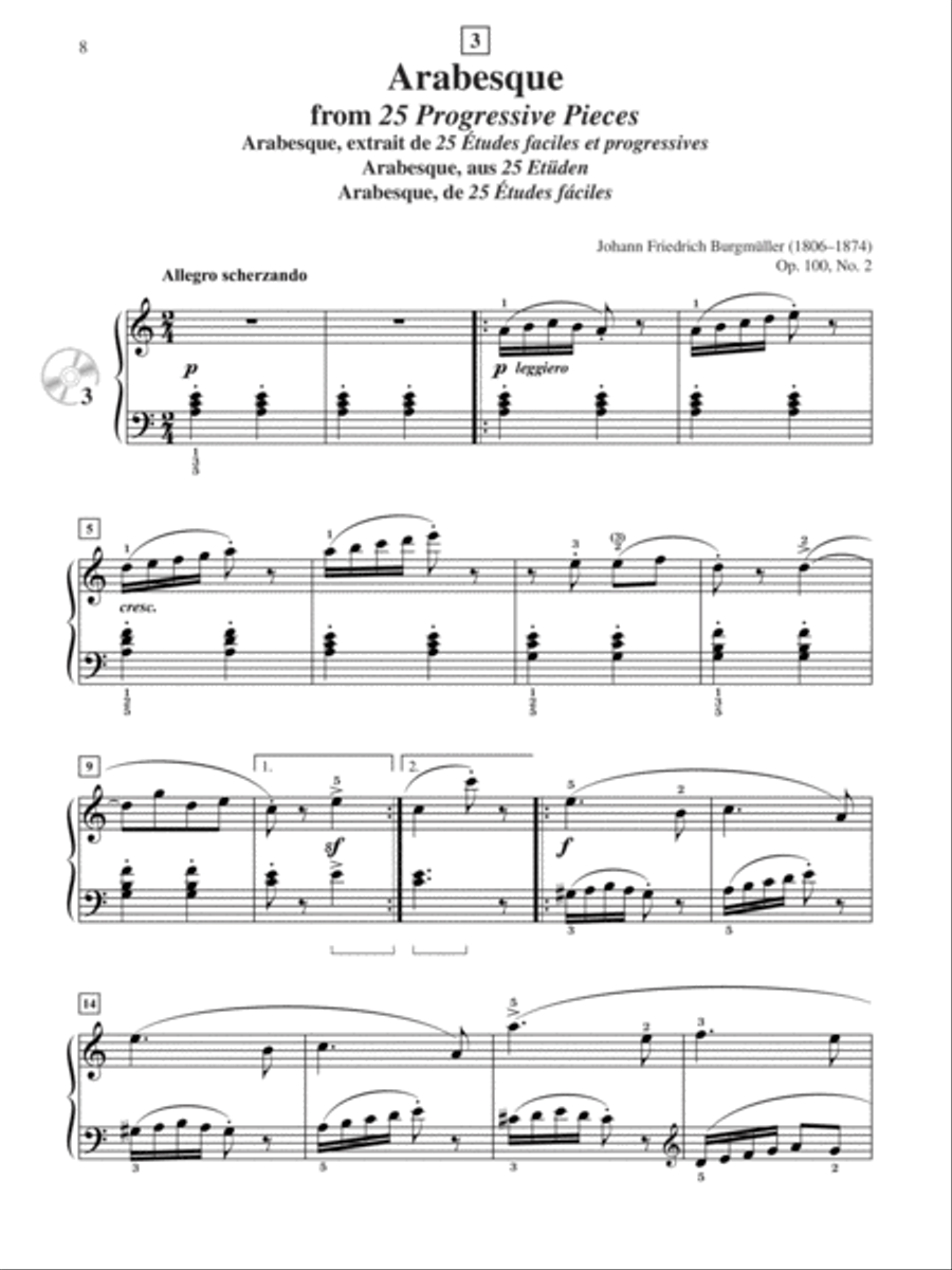 Suzuki Piano School, Volume 4 Piano Method scores gallery preview page 3