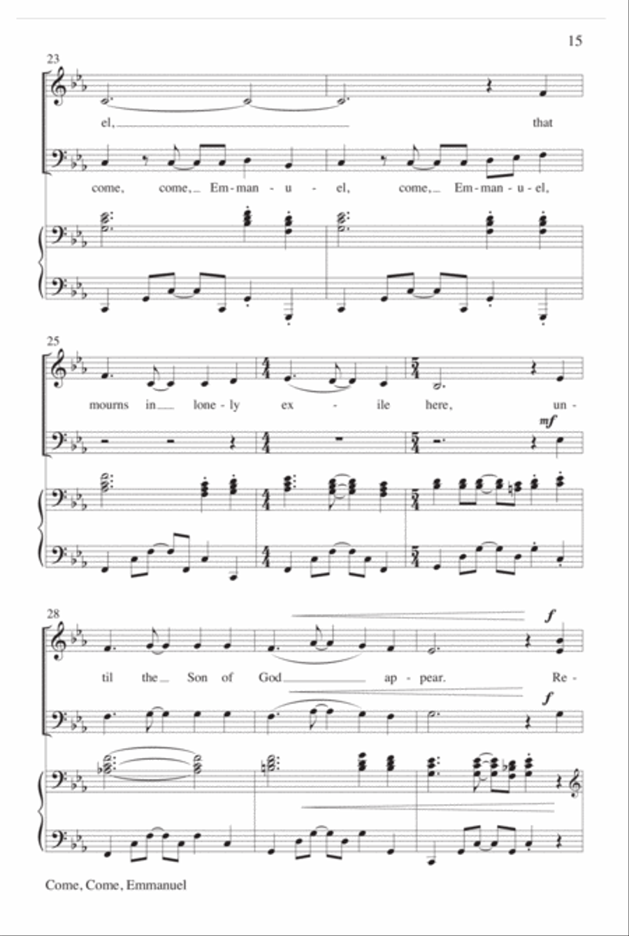 Easy Anthems, Vol. 8 Choir scores gallery preview page 17