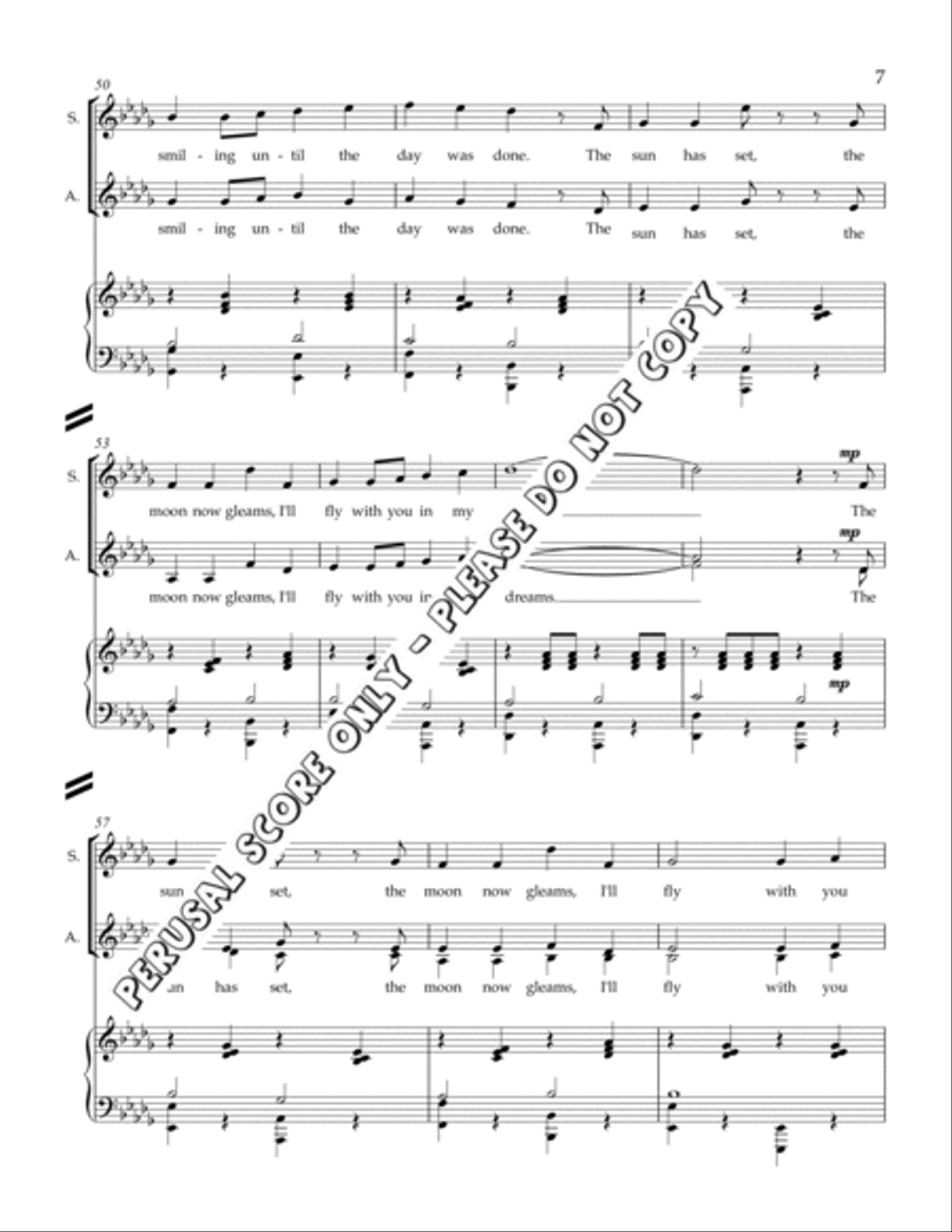 Butterfly Dreams Butterfly Dreams 4-Part scores gallery preview page 7