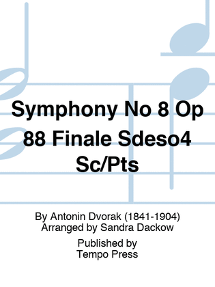 Symphony No 8 Op 88 Finale Sdeso4 Sc/Pts