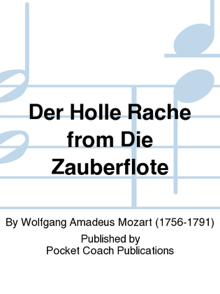 Book cover for Der Holle Rache from Die Zauberflote