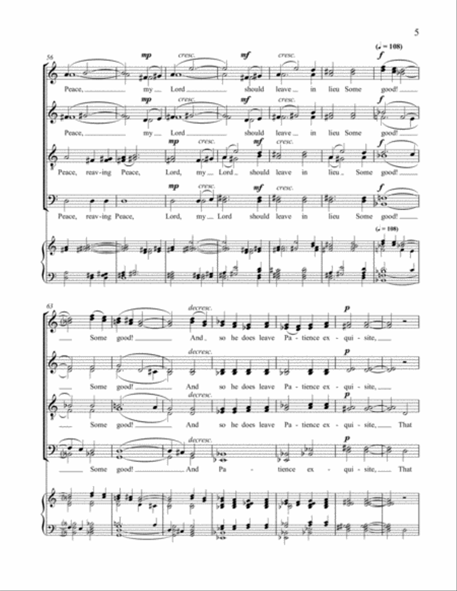 Peace Peace Divisi scores gallery preview page 6