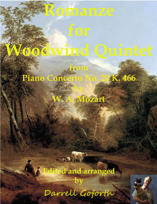 Book cover for Romanze for Woodwind Quintet