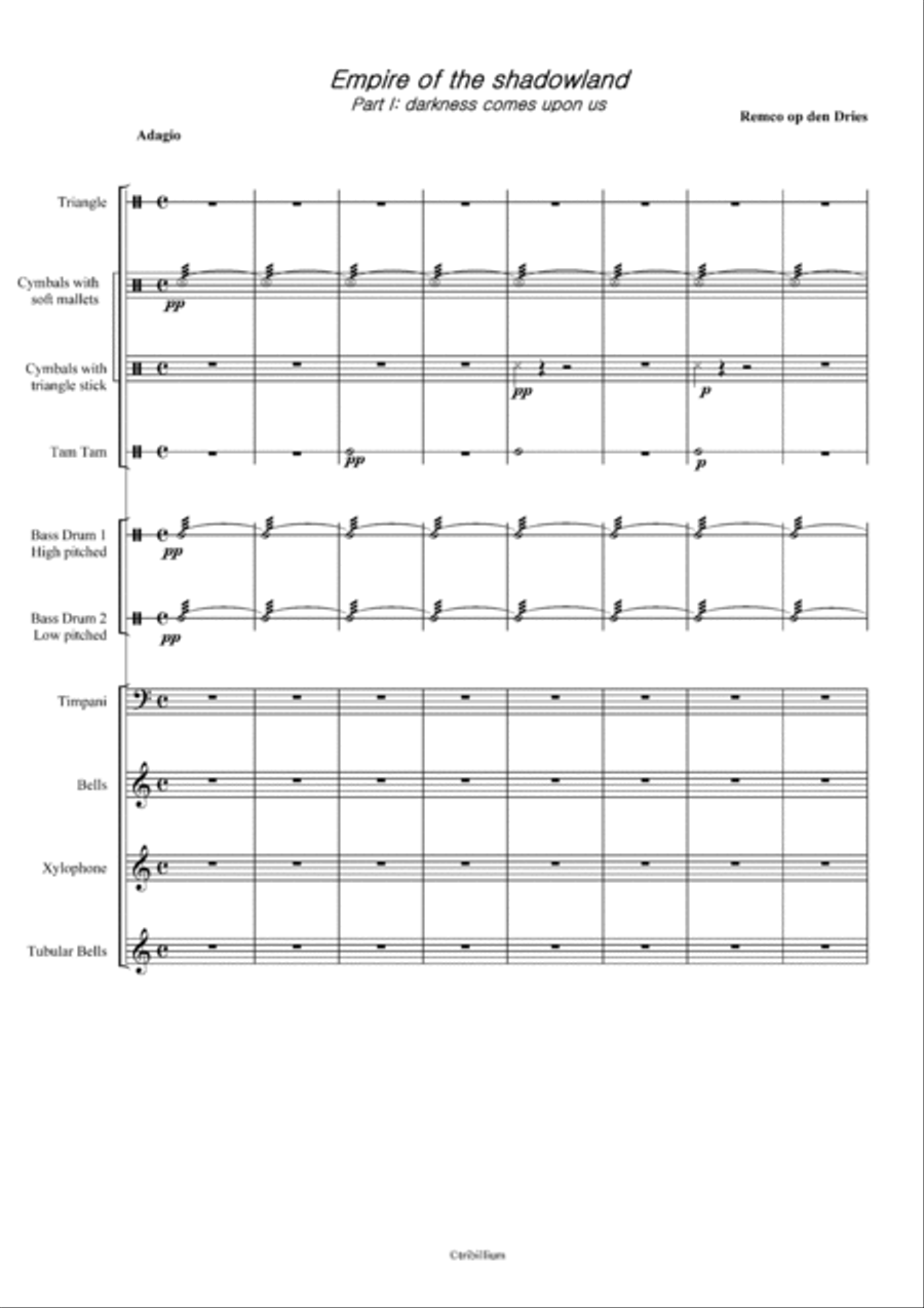 Empire of the Shadowland School and Community scores gallery preview page 2