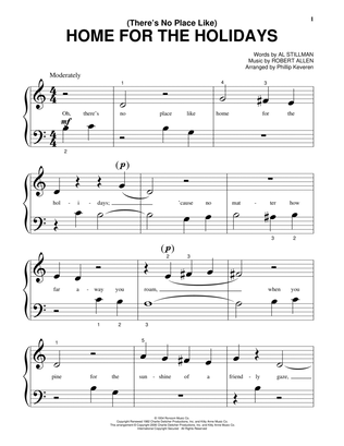 (There's No Place Like) Home For The Holidays (arr. Phillip Keveren)