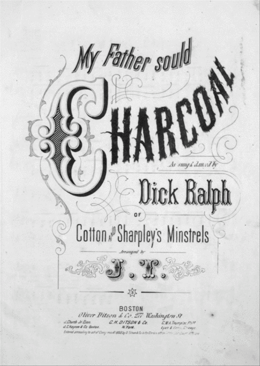 My Father Sould Charcoal Voice scores gallery preview page 1