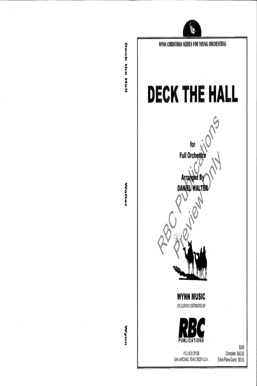 Deck The Halls Deck The Halls Full Orchestra scores gallery preview page 2