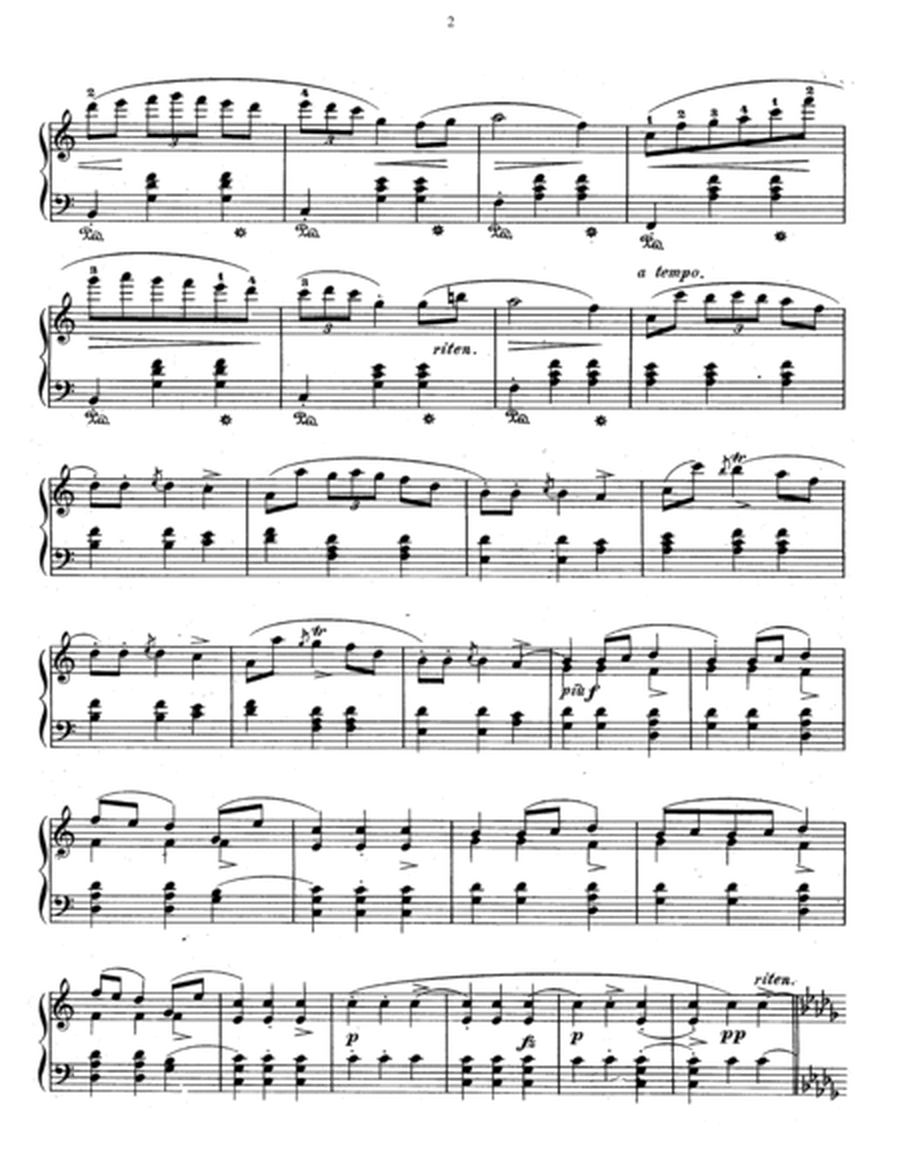 Chopin Mazurka Op. 24 No. 2 in C Major image number null