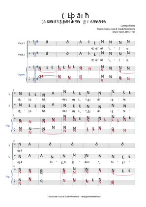 Lorenzo Perosi - Hymnus In Festo SS Cordis Jesu - Ad Vesperas (Auctor Beatae saeculi)