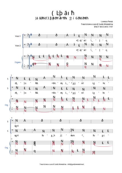 Lorenzo Perosi - Hymnus In Festo SS Cordis Jesu - Ad Vesperas (Auctor Beatae saeculi) image number null