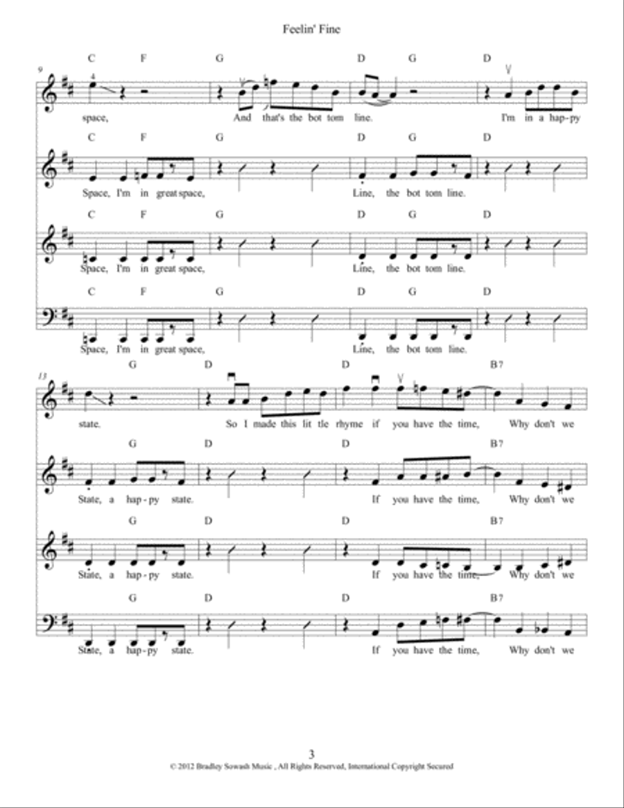 Feelin' Fine - Creative Strings String Orchestra scores gallery preview page 5