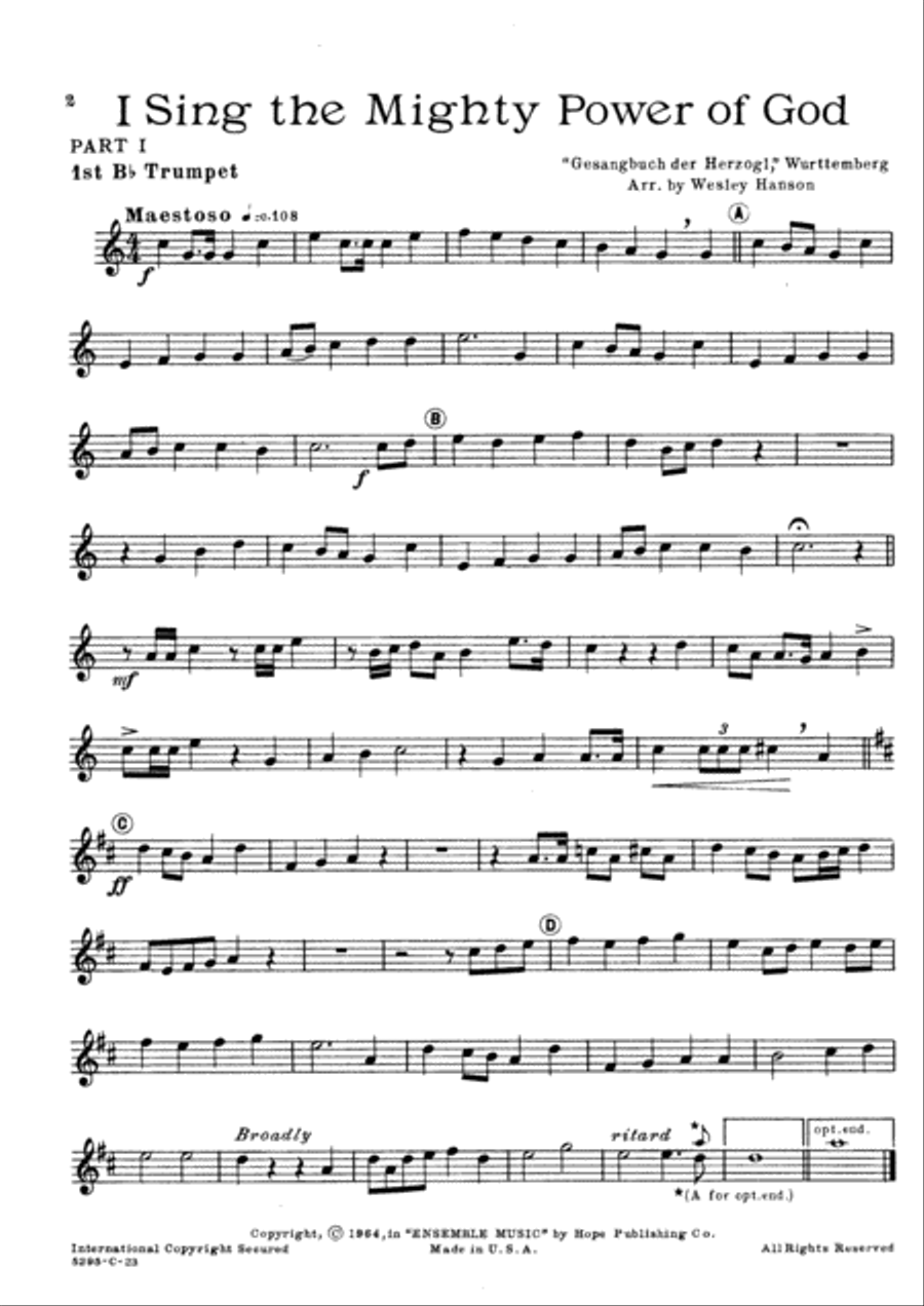 Ensemble Music for Church and School Part scores gallery preview page 6