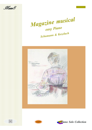 Book cover for Magazine Musical easy Piano