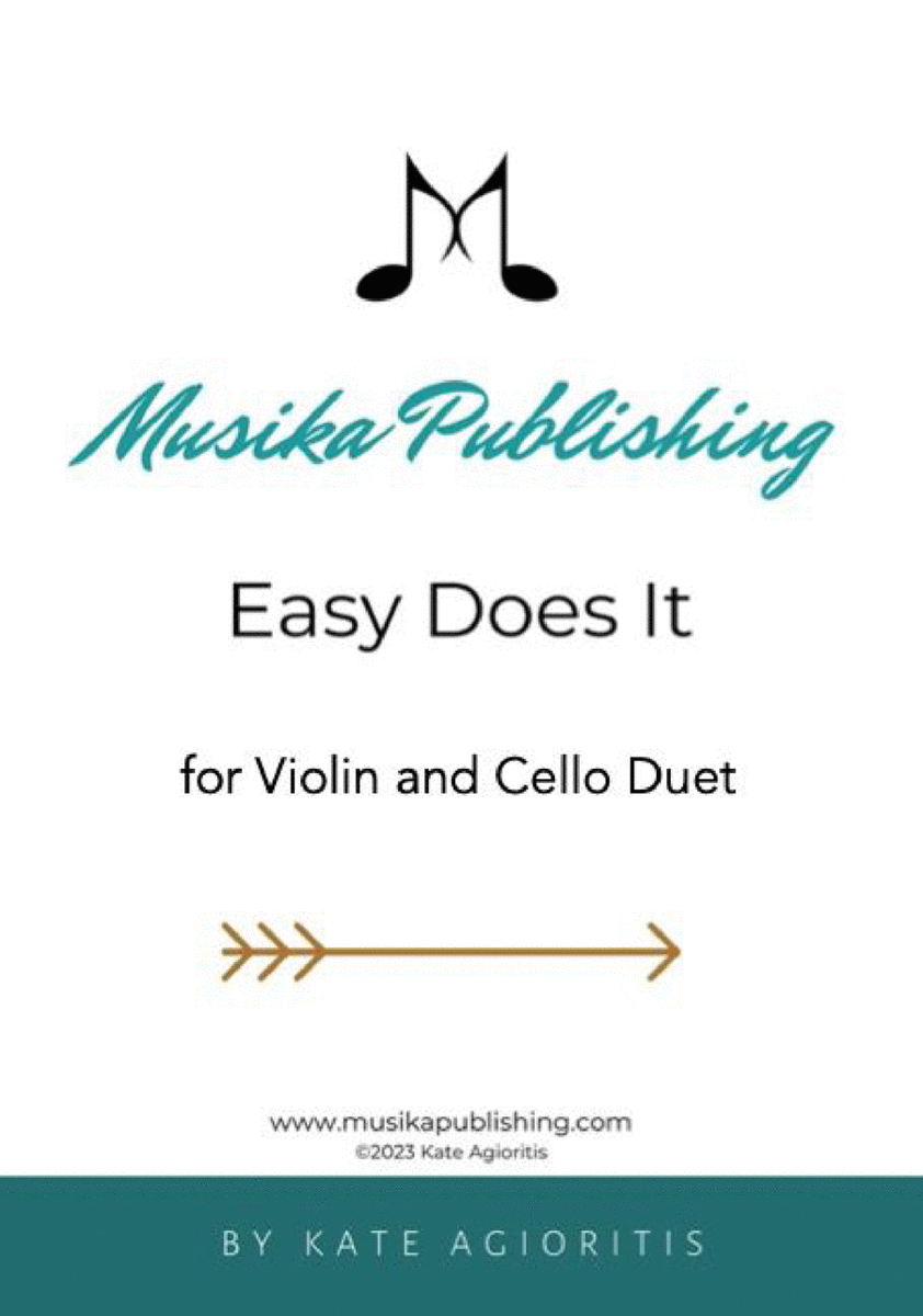 Easy Does It - Jazz Duet for Violin and Cello image number null