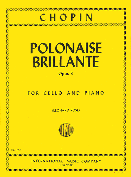 Polonaise Brillante, Op. 3