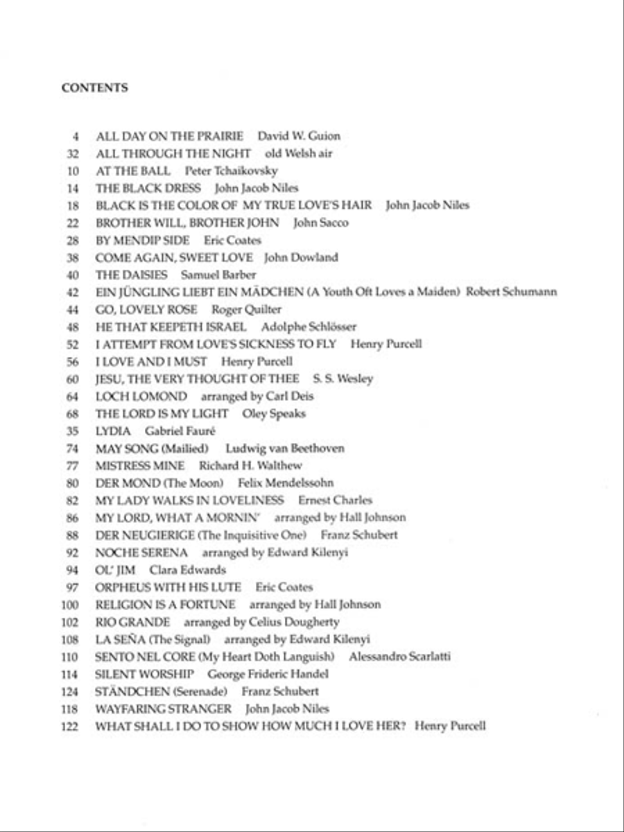 The First Book of Solos Complete – Parts I, II and III Voice scores gallery preview page 3