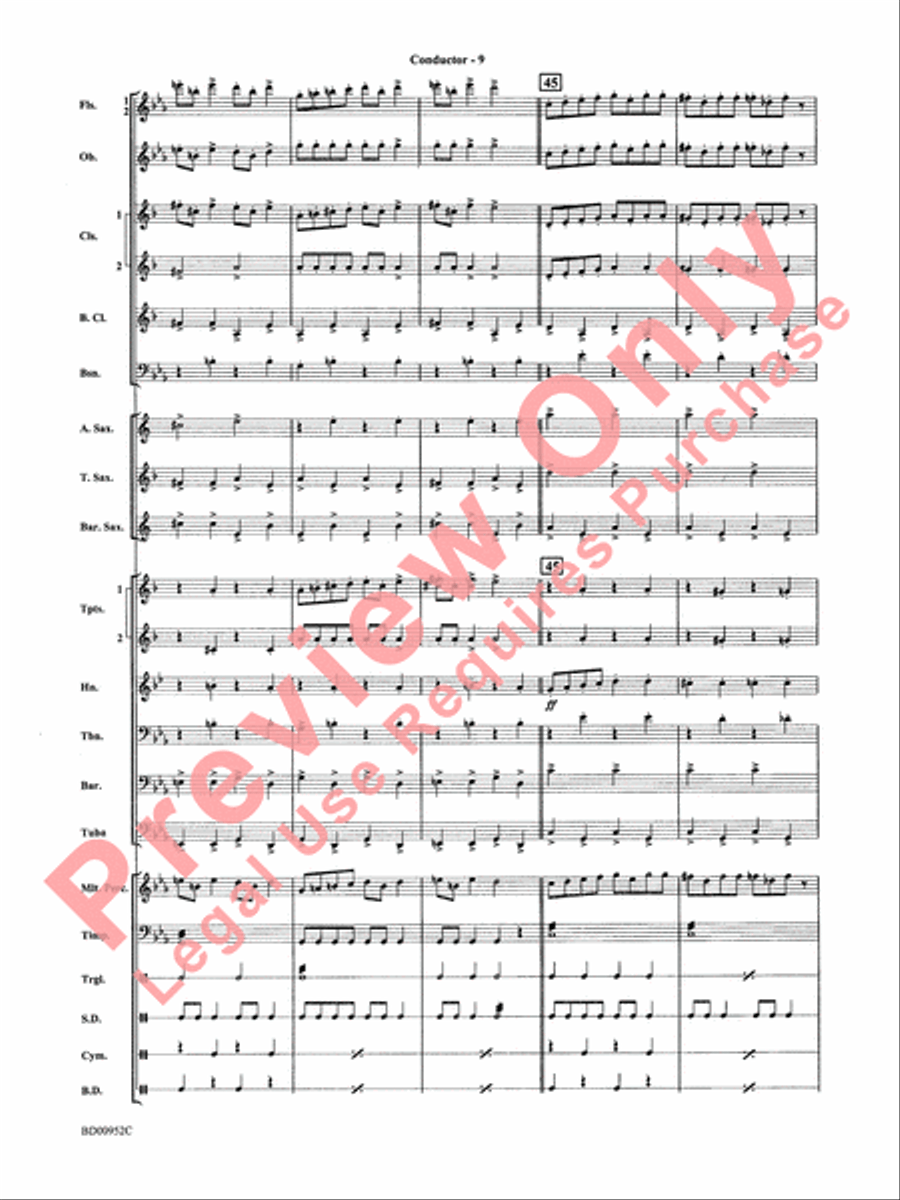 In the Hall of the Mountain King Concert Band scores gallery preview page 12