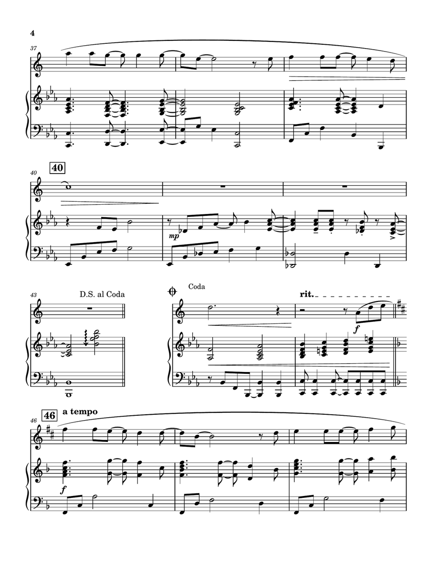 Tennessee Christmas Tennessee Christmas Alto Saxophone scores gallery preview page 4