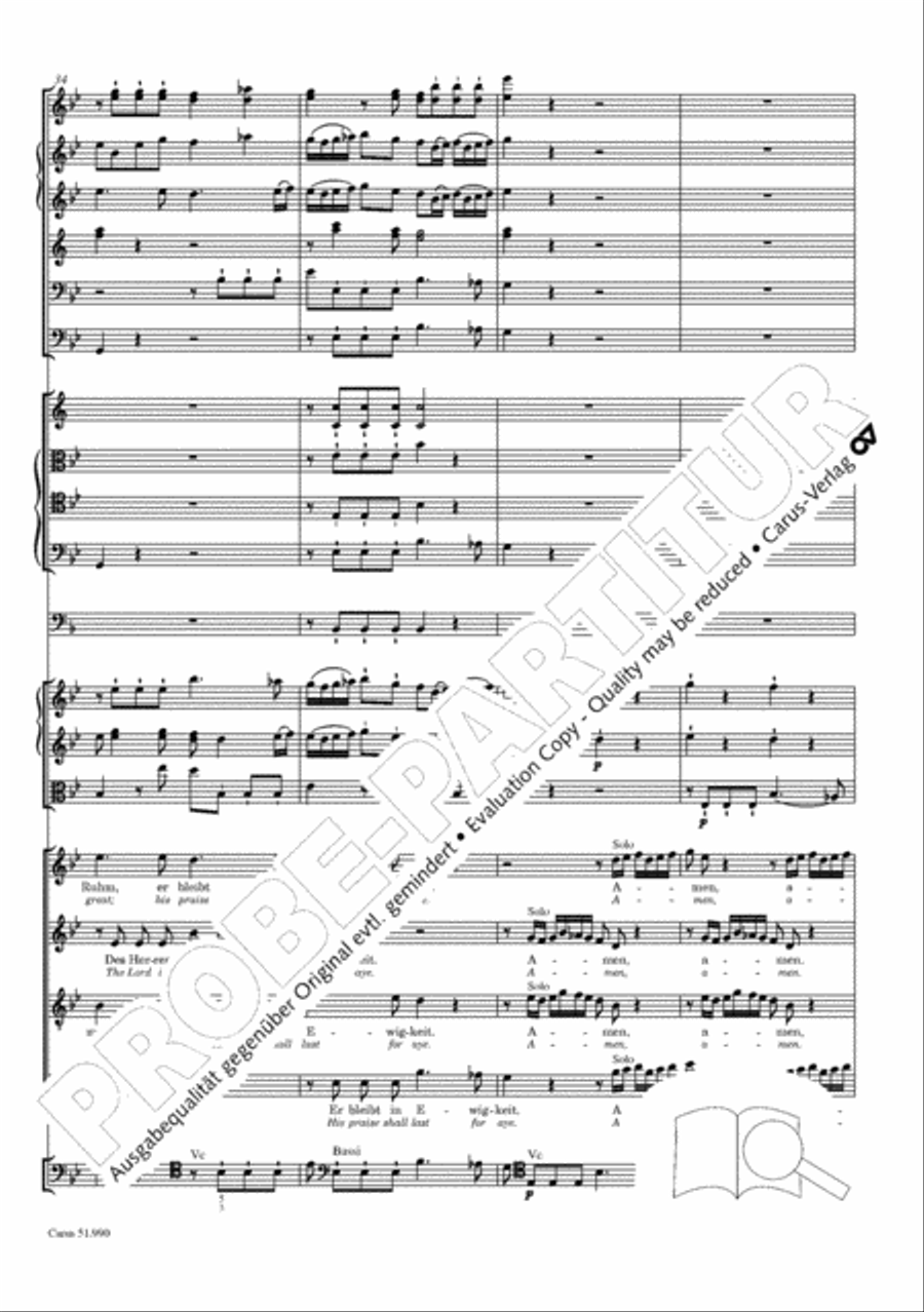 The Creation (Die Schopfung) 4-Part scores gallery preview page 331
