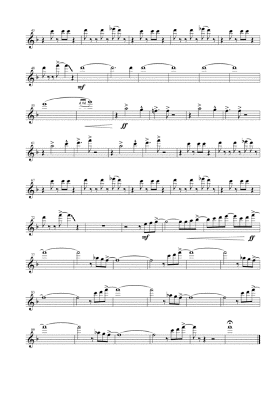 Everybody Needs Somebody To Love Woodwind Quartet scores gallery preview page 2