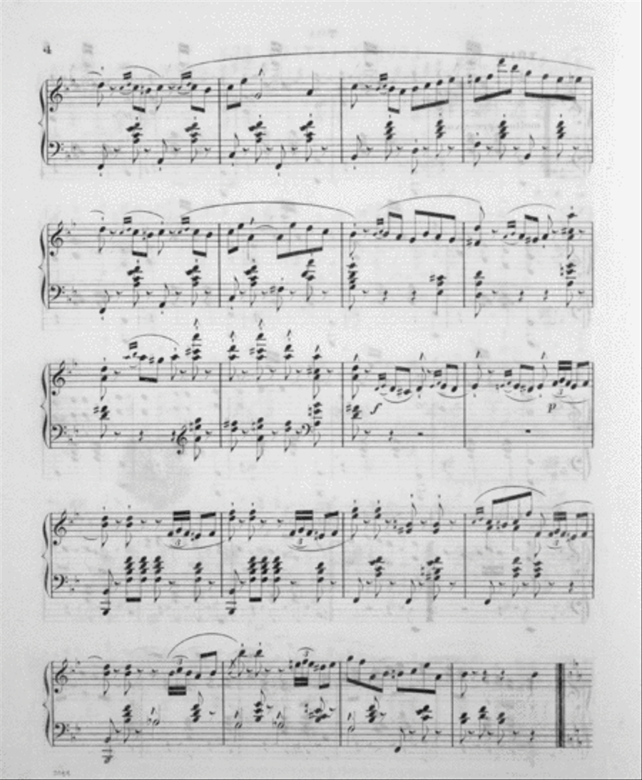 The Lover's Letter Box. Schottisch Piano Solo scores gallery preview page 3