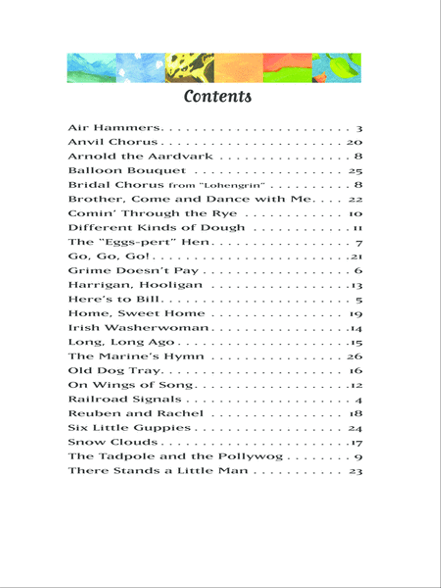 Sight Reading, Book 1 Piano Method scores gallery preview page 2