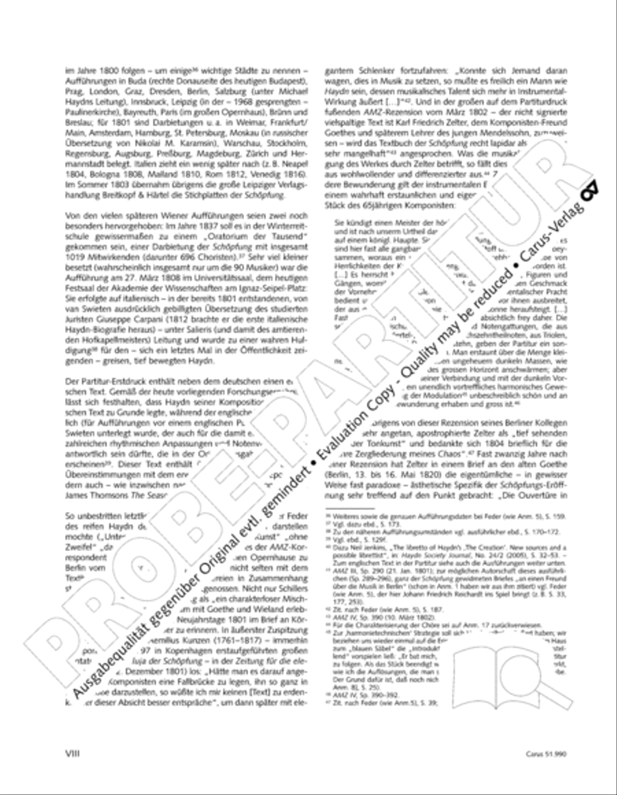 The Creation (Die Schopfung) 4-Part scores gallery preview page 9