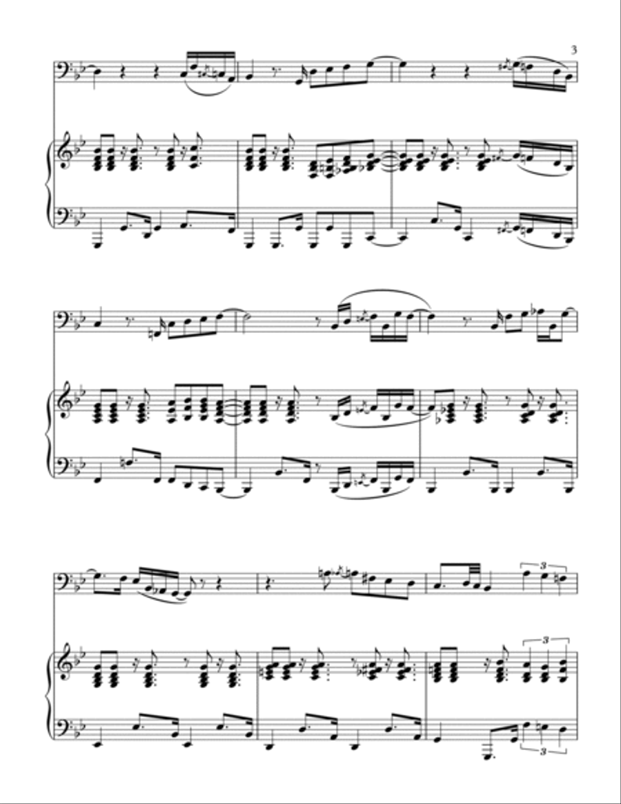 The Lady In Red Piano scores gallery preview page 4