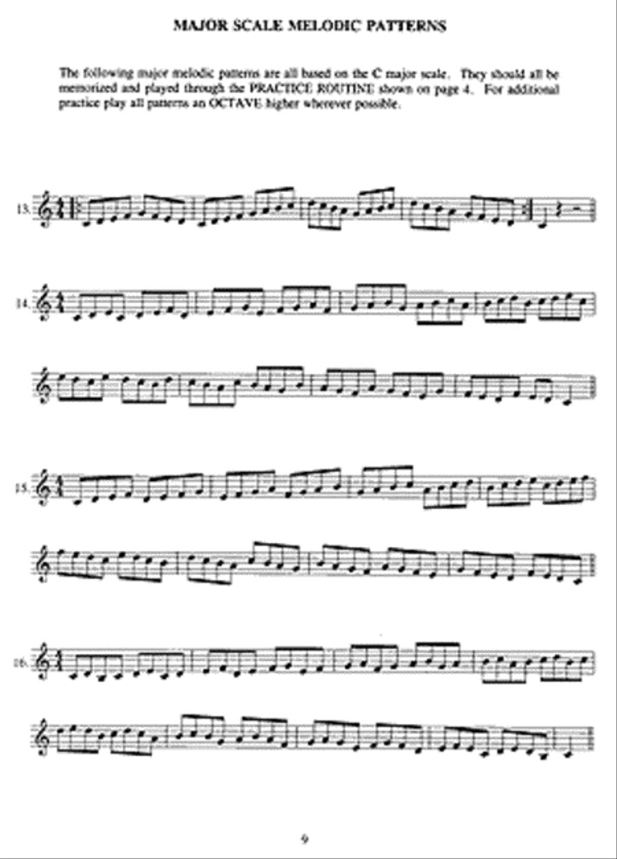 Encyclopedia of Scales, Modes & Melodic Patterns Saxophone scores gallery preview page 5