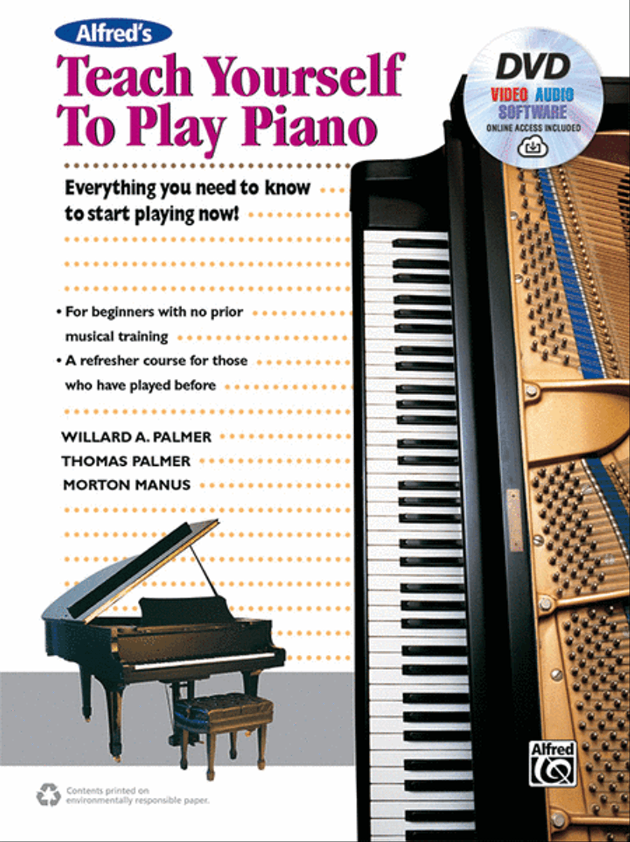 Alfred's Teach Yourself to Play Piano image number null