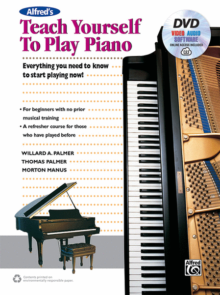Alfred's Teach Yourself to Play Piano image number null