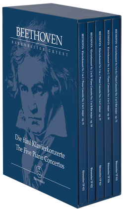 Book cover for The Five Piano Concertos