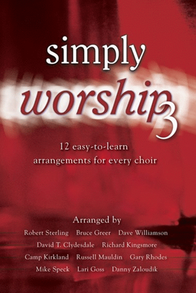 Book cover for Simply Worship 3 - Accompaniment CD (split)