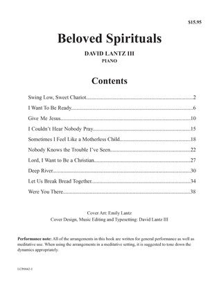 Book cover for Beloved Spirituals
