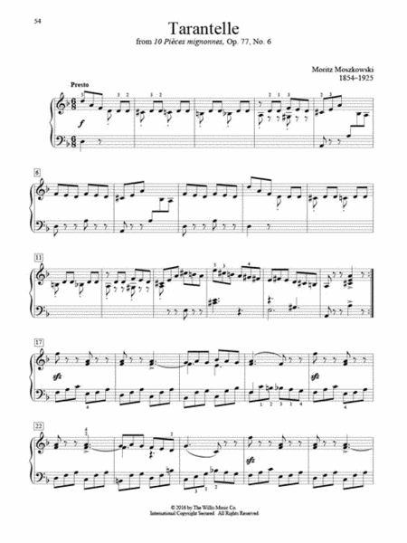 Classical Piano Solos - Fourth Grade