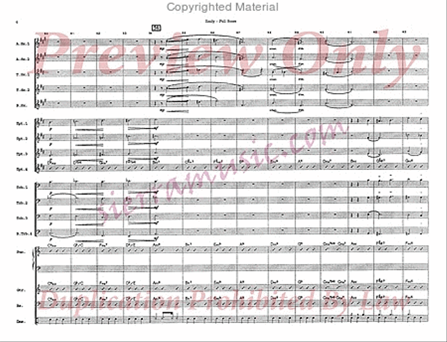 Emily Big Band scores gallery preview page 7