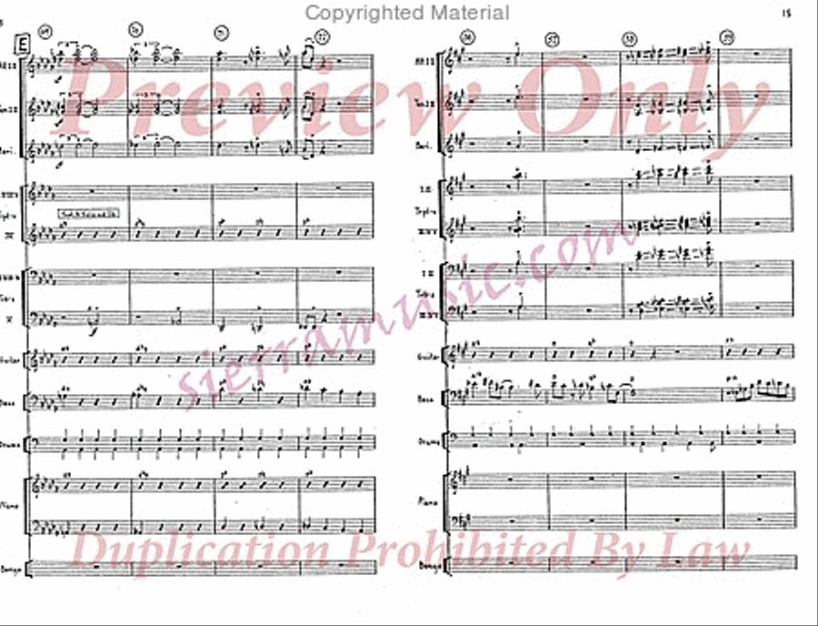 Unison Riff Unison Choir scores gallery preview page 16