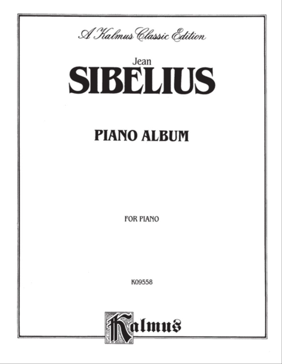 Sibelius Piano Album Sibelius Piano Album Piano Solo scores gallery preview page 2