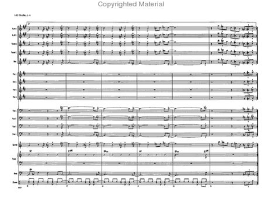 I-80 Shuffle I-80 Shuffle Jazz Ensemble scores gallery preview page 4