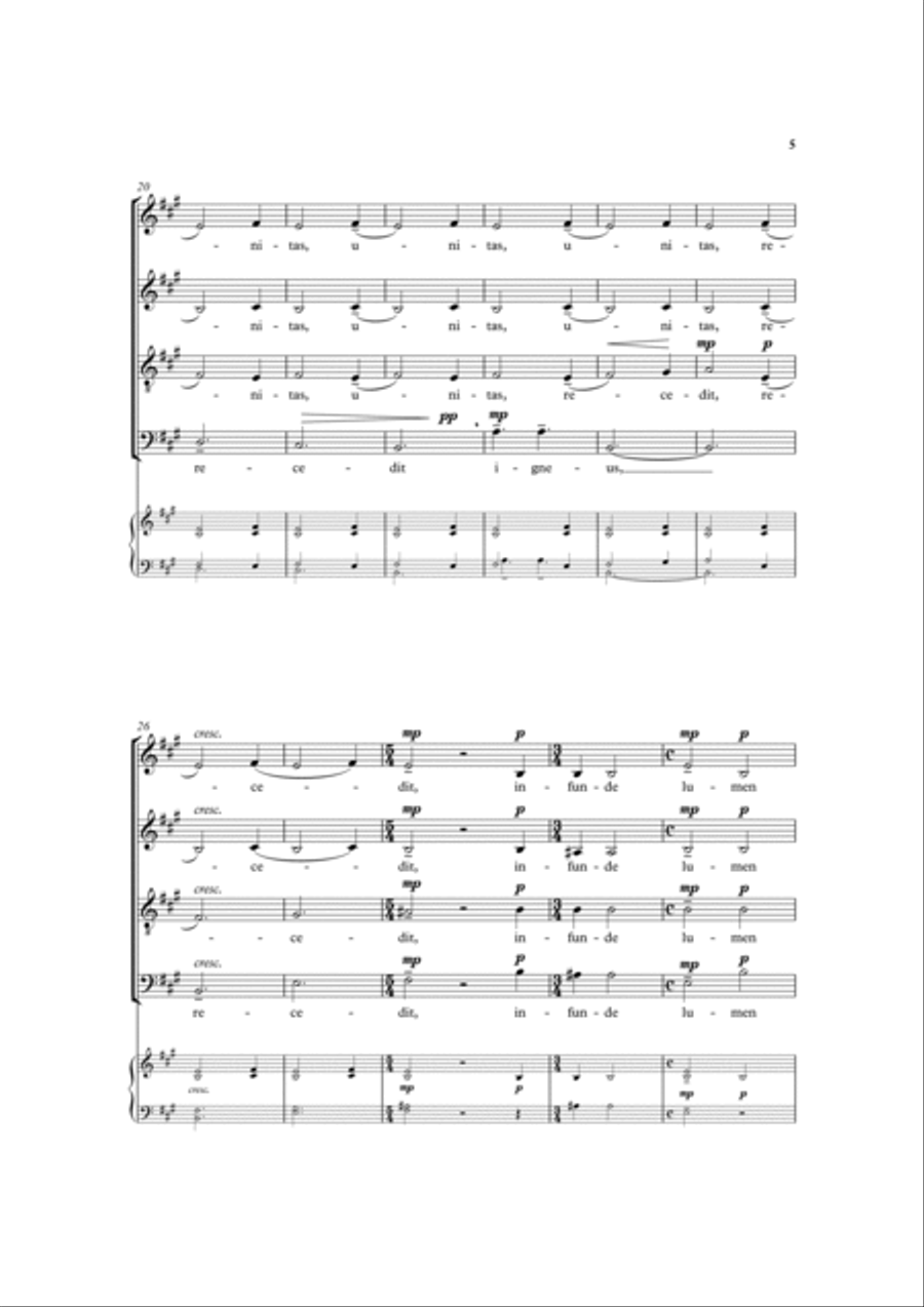 O lux beata Trinitas O lux beata Trinitas 4-Part scores gallery preview page 4