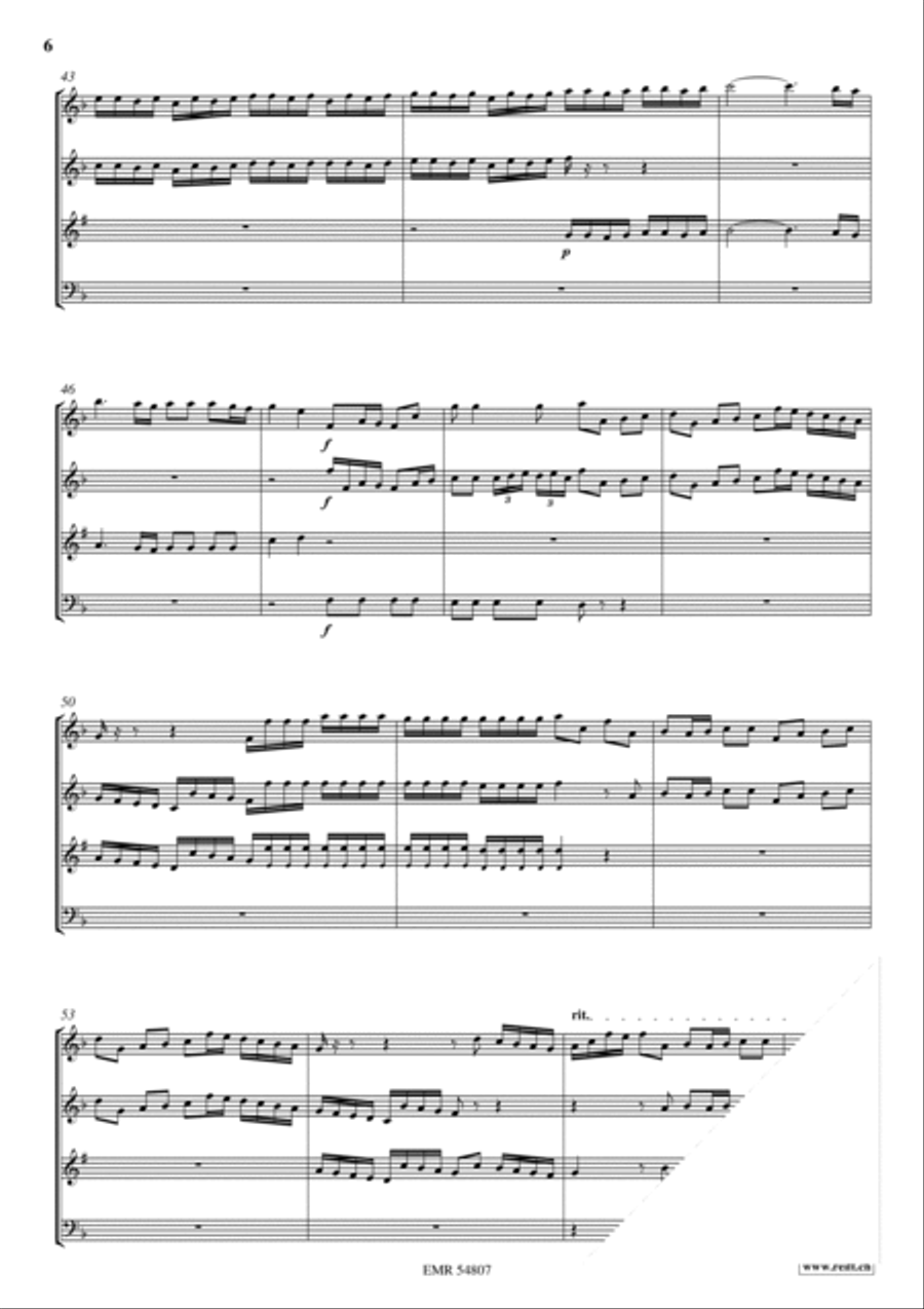 The Phoenix Woodwind Quartet scores gallery preview page 6