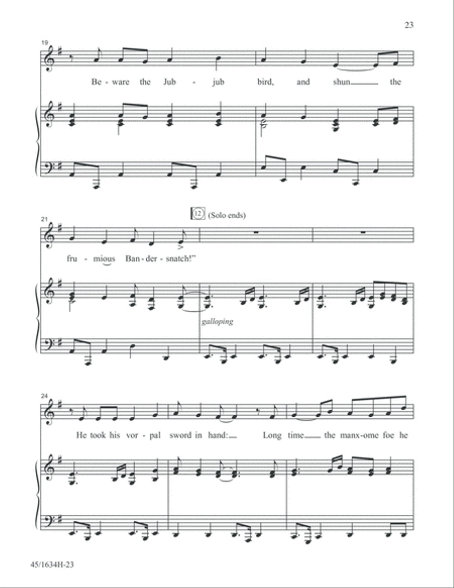 Together Together Unison Choir scores gallery preview page 23