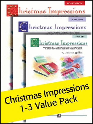 Book cover for Christmas Impressions, 1-3 (Value Pack)