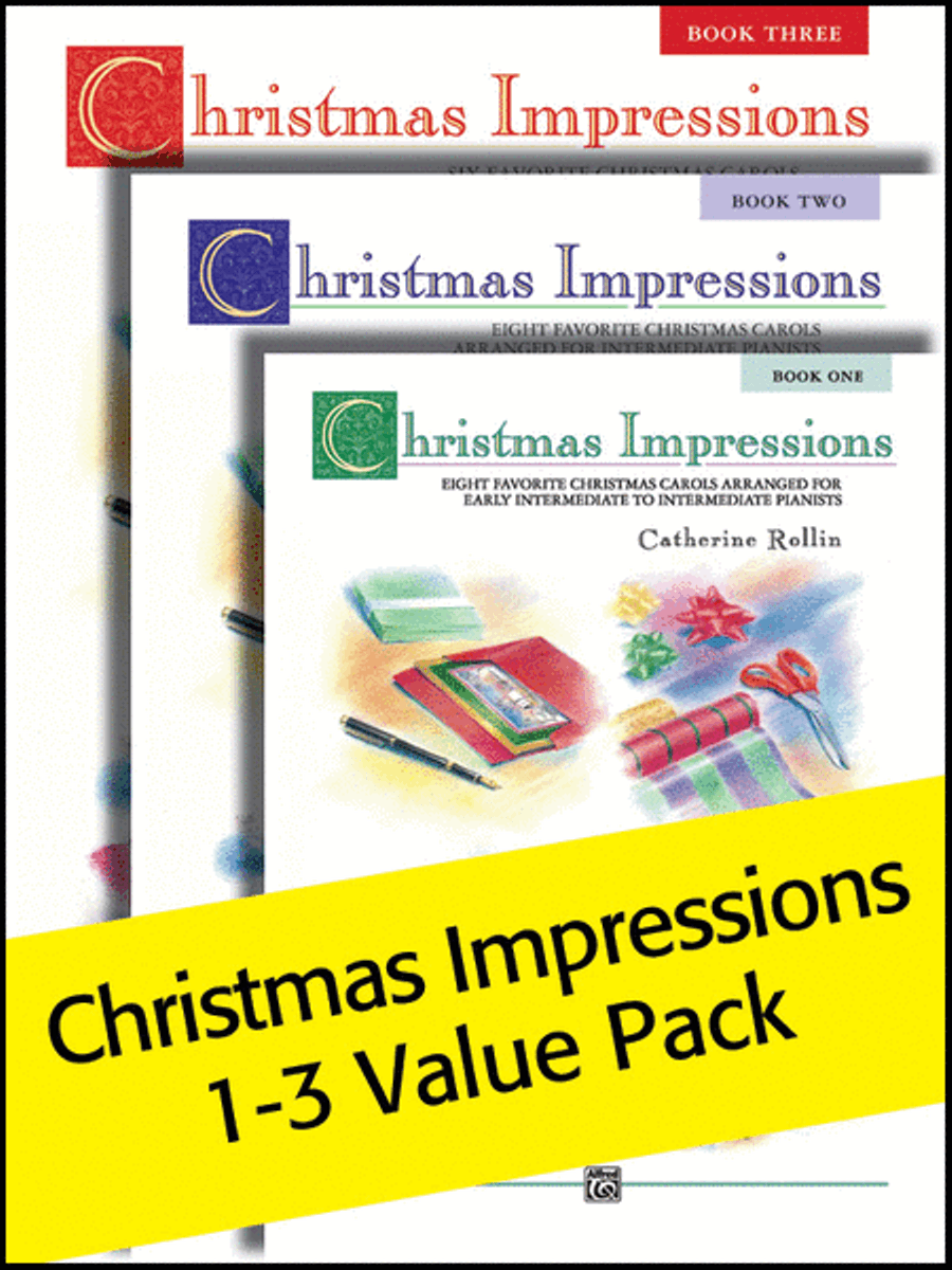 Book cover for Christmas Impressions, 1-3 (Value Pack)