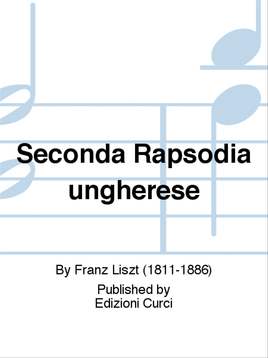Seconda Rapsodia ungherese Piano Solo scores gallery preview page 1