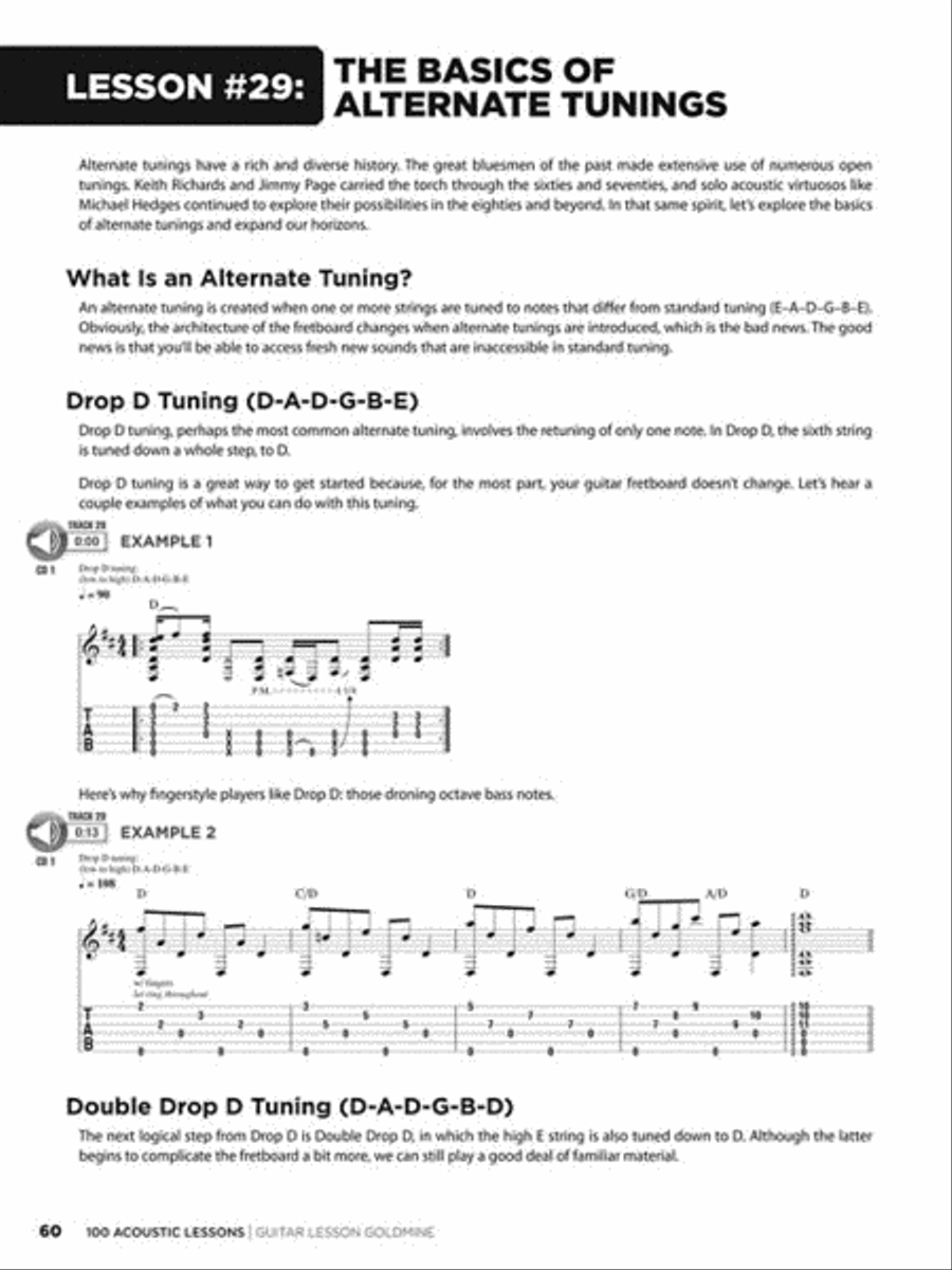 100 Acoustic Lessons 100 Acoustic Lessons Acoustic Guitar scores gallery preview page 8