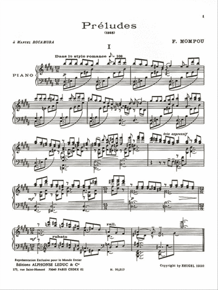 Piano Preludes Piano Solo scores gallery preview page 2
