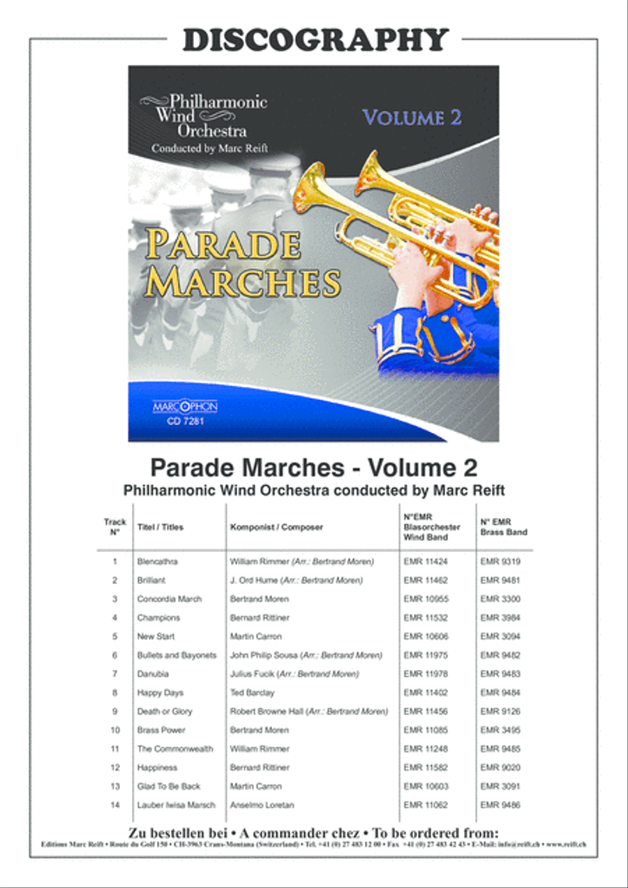 Lauber Iwisa Marsch Concert Band scores gallery preview page 3